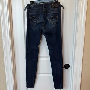 Silver Jeans Dark Indigo Women's Skinny Jeans